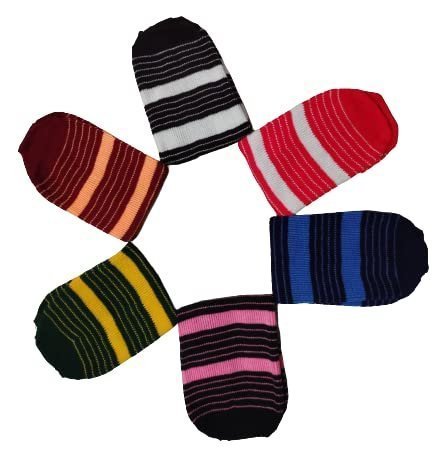 Winter Wear Woolen Muffler (Colors May Varies) - Lines - Image 5