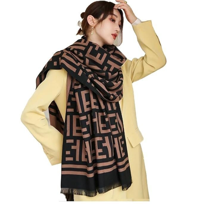 Luxury Cashmere Warm Scarf Brand Shawl Pashmina Wrap for Women