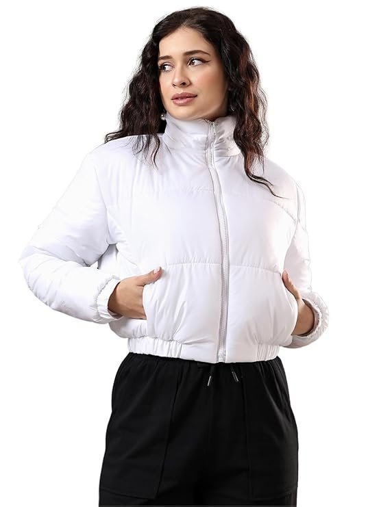 Women's & Girls' Solid Ribbed Round Neck Sleeveless Crop Tops for Women