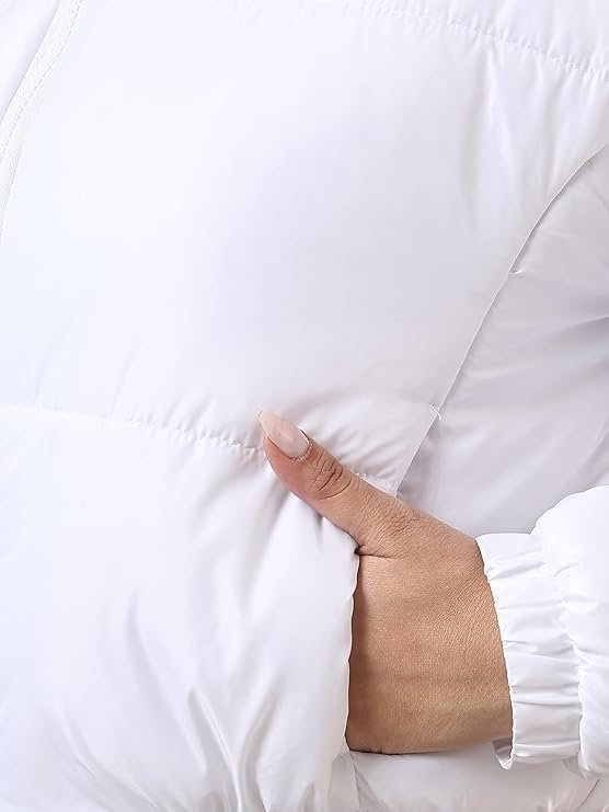 Women's & Girls' Solid Ribbed Round Neck Sleeveless Crop Tops for Women - Image 2