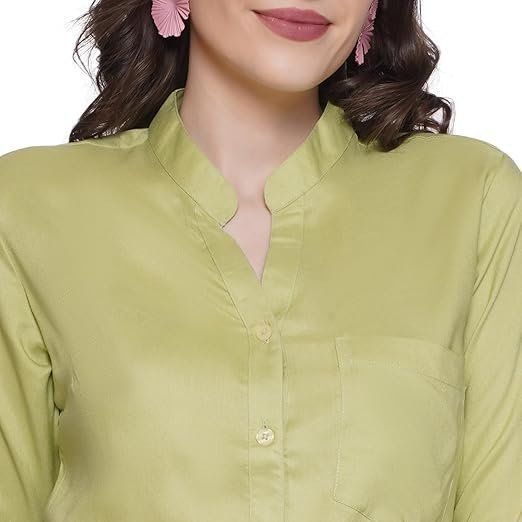 Carlo Womens Solid High Neck Full Sleeve Jacket (224067448) - Image 4