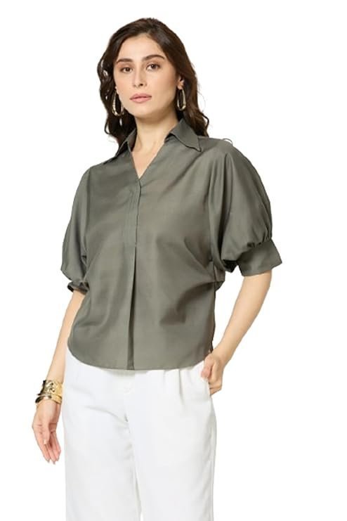 Cotton Floral Regular Fit Tunic Shirt