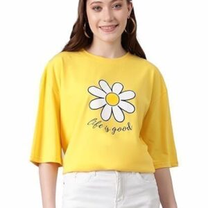 Solid Slim Fit T-Shirt Â Classic Round Neck, Stretchable Cotton Tee