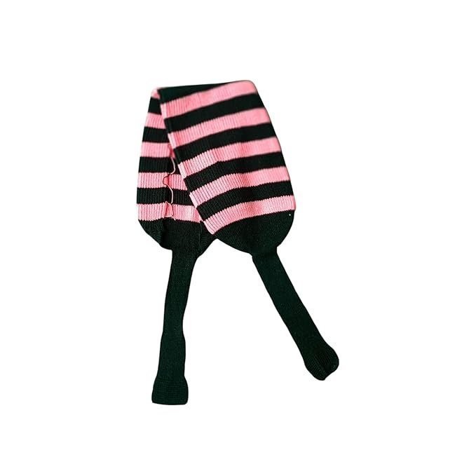 Wear Woolen Maternity Muffler for Women – Soft Knitted Striped Scarf, Warm Breathable Stole for Pregnancy & Daily Use(Multicoloured & Design Varies, Size 22 * 9) Pack of 2 - Image 3