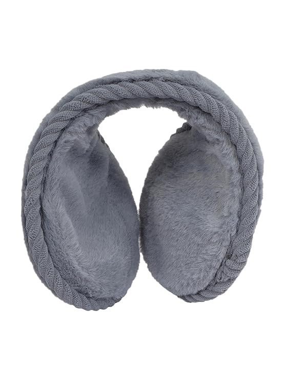 outdoor earmuff/ear earmer/ear cap with faux fur on the inside for Men & Women - Image 5