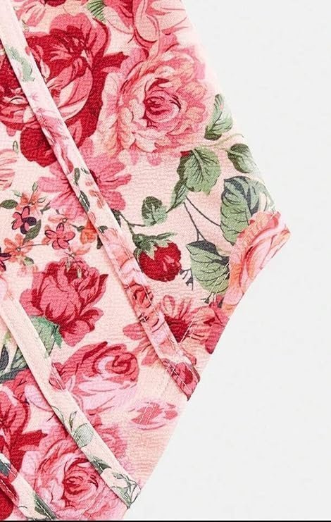 WomenÂs Georgette Ruffle Hem Long Flared Skirt Lightweight Soft Fabric| High-Waisted Ruffled Maxi Plain and Pleated Skirt - Image 4