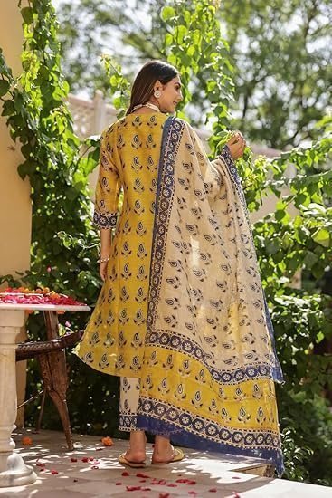 Regular Fit Mid Rise Midi Denim Skirt (DOSS23DEN09-12-522-38, Peacock Blue, 38) - Image 2