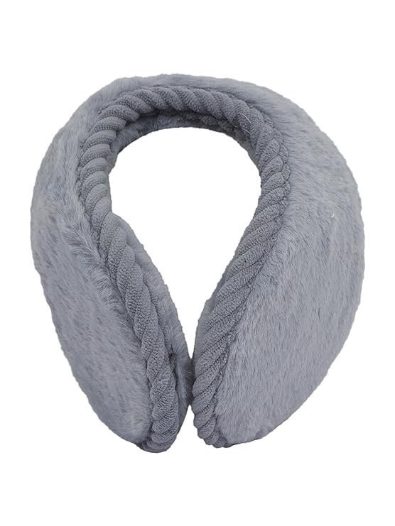 outdoor earmuff/ear earmer/ear cap with faux fur on the inside for Men & Women - Image 2