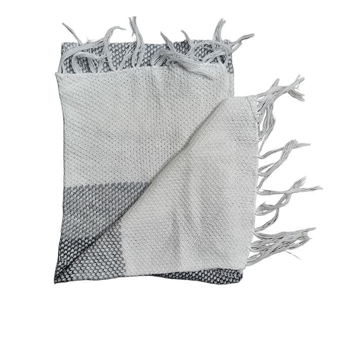 Woolen Soft MicroFibre Cashmere Knitted Soft and Warm Muffler Scarf for Men and Women Casual Stylish Winter Wear Scarf | Neck Warmer Woolen Stylish Muffler - Image 3