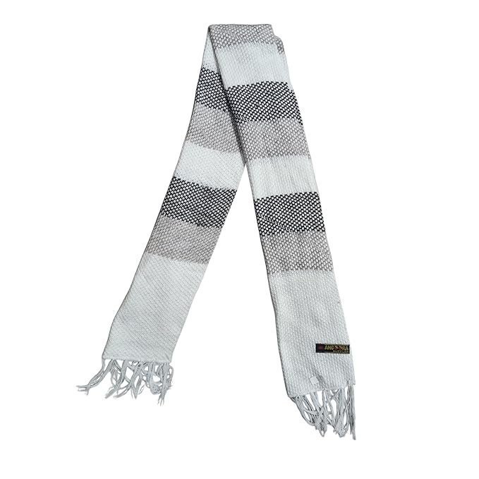 Woolen Soft MicroFibre Cashmere Knitted Soft and Warm Muffler Scarf for Men and Women Casual Stylish Winter Wear Scarf | Neck Warmer Woolen Stylish Muffler - Image 2