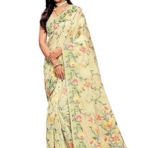 Pure Cotton Woven Saree With Blouse Piece
