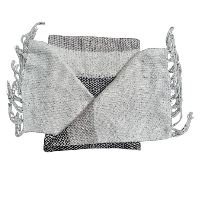 Woolen Soft MicroFibre Cashmere Knitted Soft and Warm Muffler Scarf for Men and Women Casual Stylish Winter Wear Scarf | Neck Warmer Woolen Stylish Muffler - Image 4