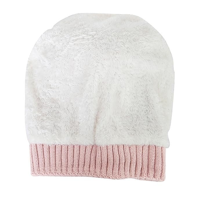 Women's Warm Acrylic Woolen Beanie/Skull Cap - Stylish Winter Hat with Snug Fit with Pompom on top - Image 3