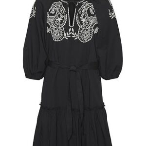 Women's Cotton A-Line Above The Knee Dress