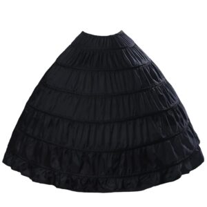 Women's Floor-Length Bridal Dress Gown Slip Petticoat