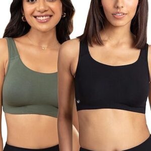 veryday Wireless & Non Padded Support Shaper Sports Bra for Women | Soft Cup & Full Coverage Easy Peasy Slip Bra - NYB113