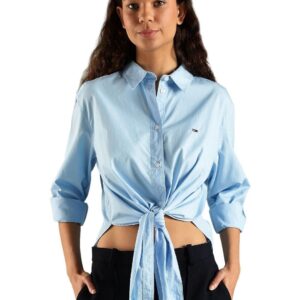 Women's Solid Relaxed Fit Cotton Shirt
