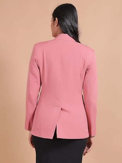 Women's Polyester Cotton Blazer - Image 4